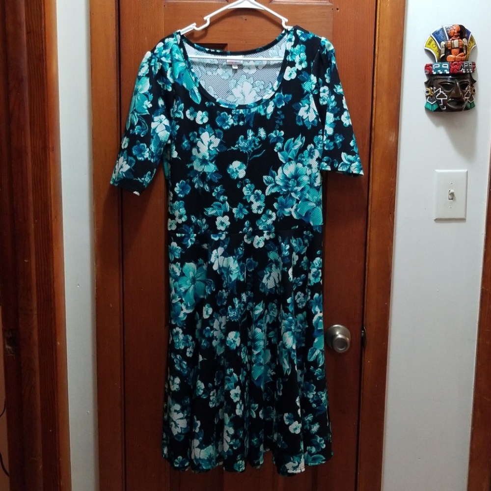 LulaRoe fit & flare dress